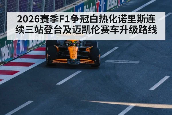 McLaren F1 car upgrade